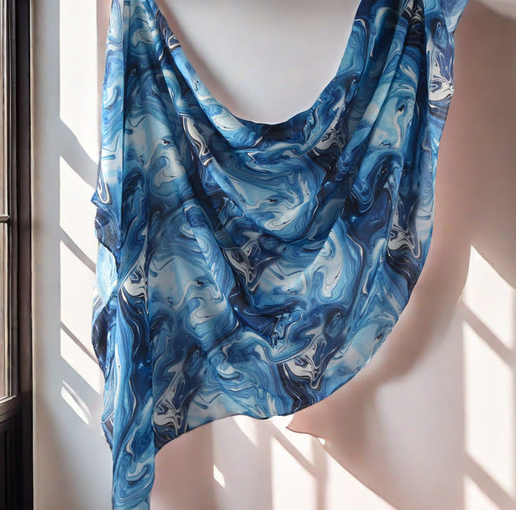 Soft Printed Hijab