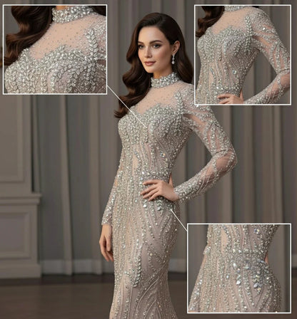 Zeyari Crystal Gown