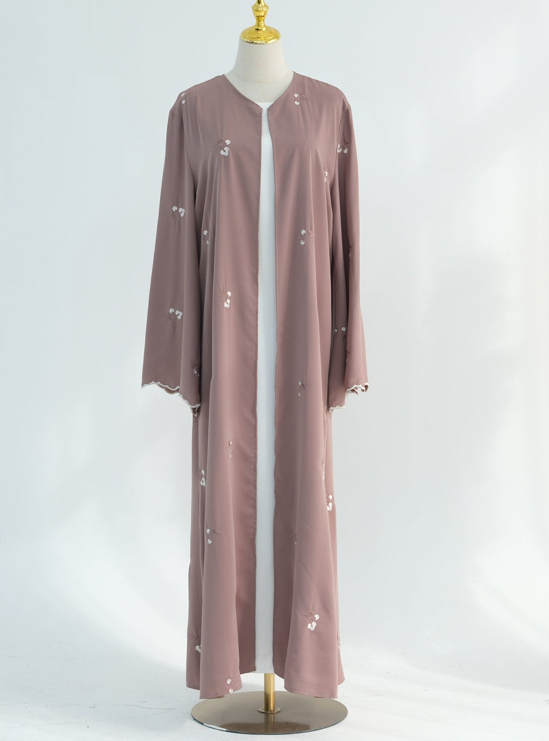 Madiha Floral Abaya & Hijab