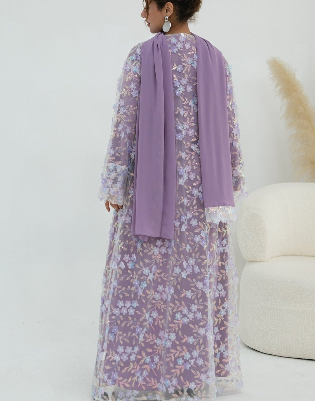 Sehra Bloom Abaya Set