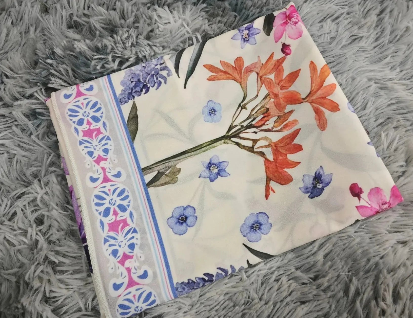 Saima Floral Abaya & Hijab