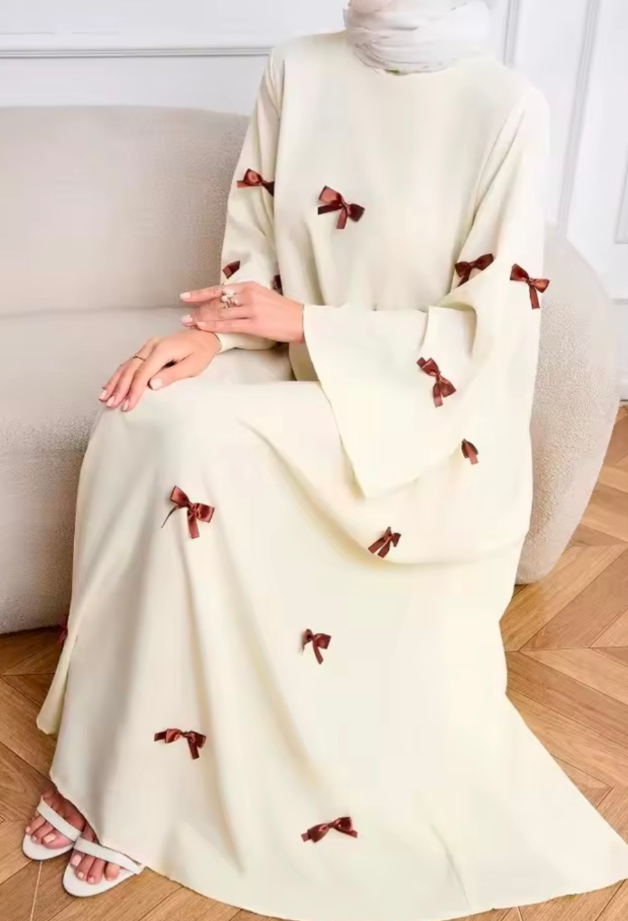 Nisma Bow Abaya