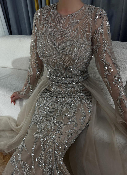 Zunara Beaded Gown
