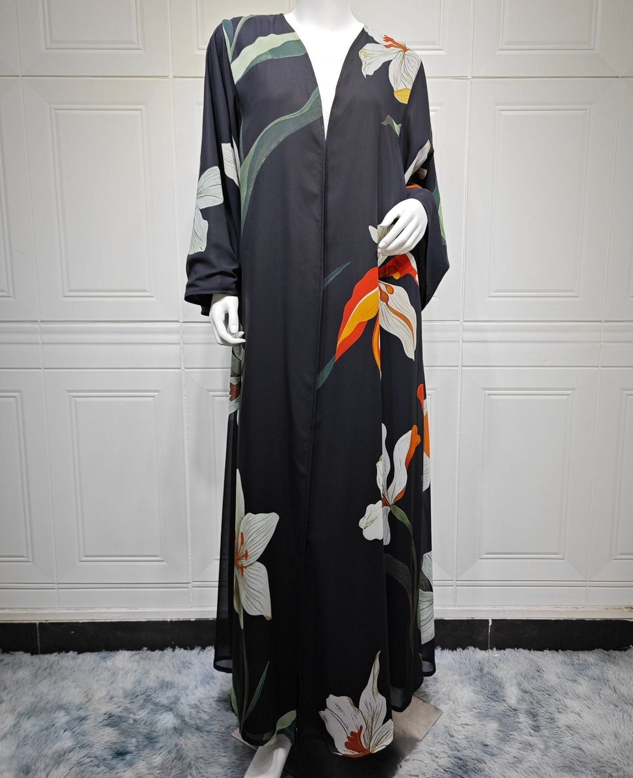Inara Floral Abaya & Hijab