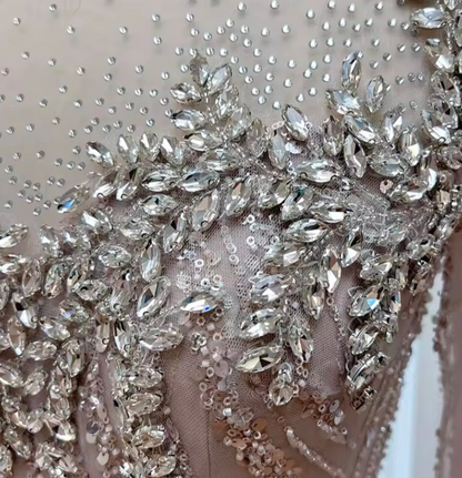 Zeyari Crystal Gown