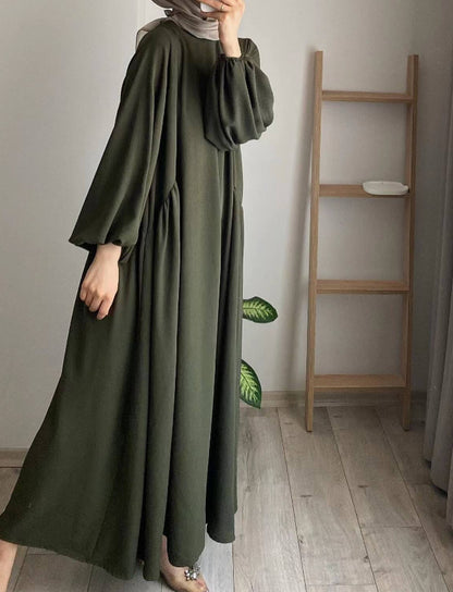 Roohani Balloon Sleeve Abaya