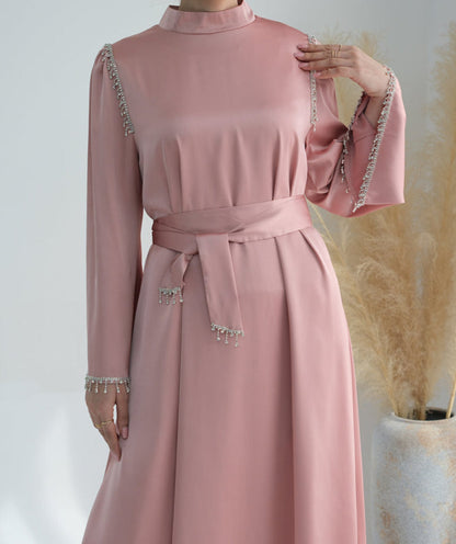Afeera Crystal Abaya