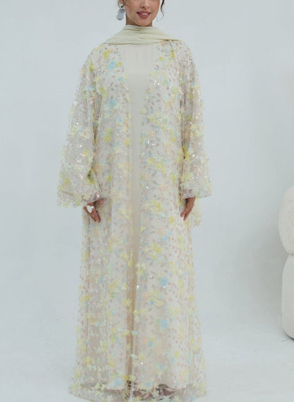 Sehra Bloom Abaya Set