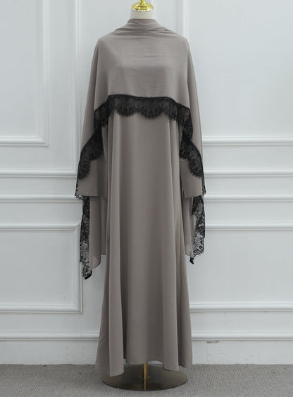 Shaista Lace Abaya & Hijab