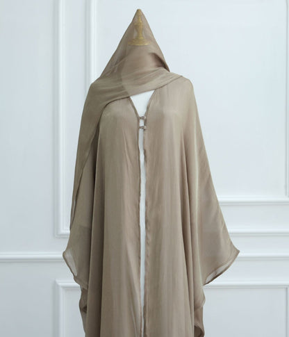 Samiha Organza Abaya Set