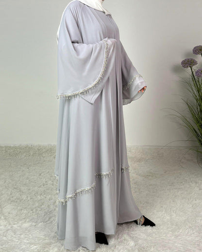 Emaani Layered Crystal Abaya