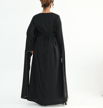 Zamina Pearl Dress-Nida Material