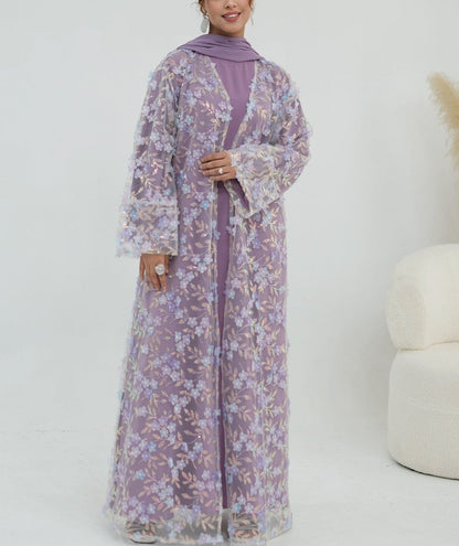 Sehra Bloom Abaya Set
