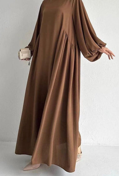 Roohani Balloon Sleeve Abaya