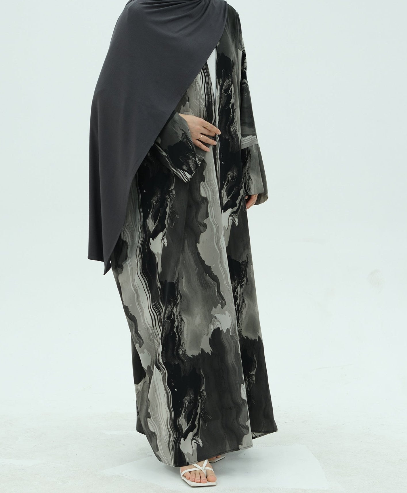 Marbella Chiffon Abaya