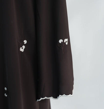 Madiha Floral Abaya & Hijab