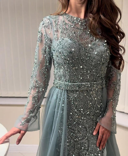 Zunara Beaded Gown