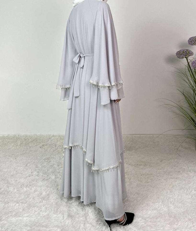 Emaani Layered Crystal Abaya