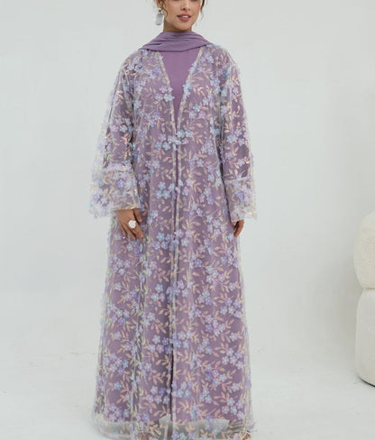 Sehra Bloom Abaya Set