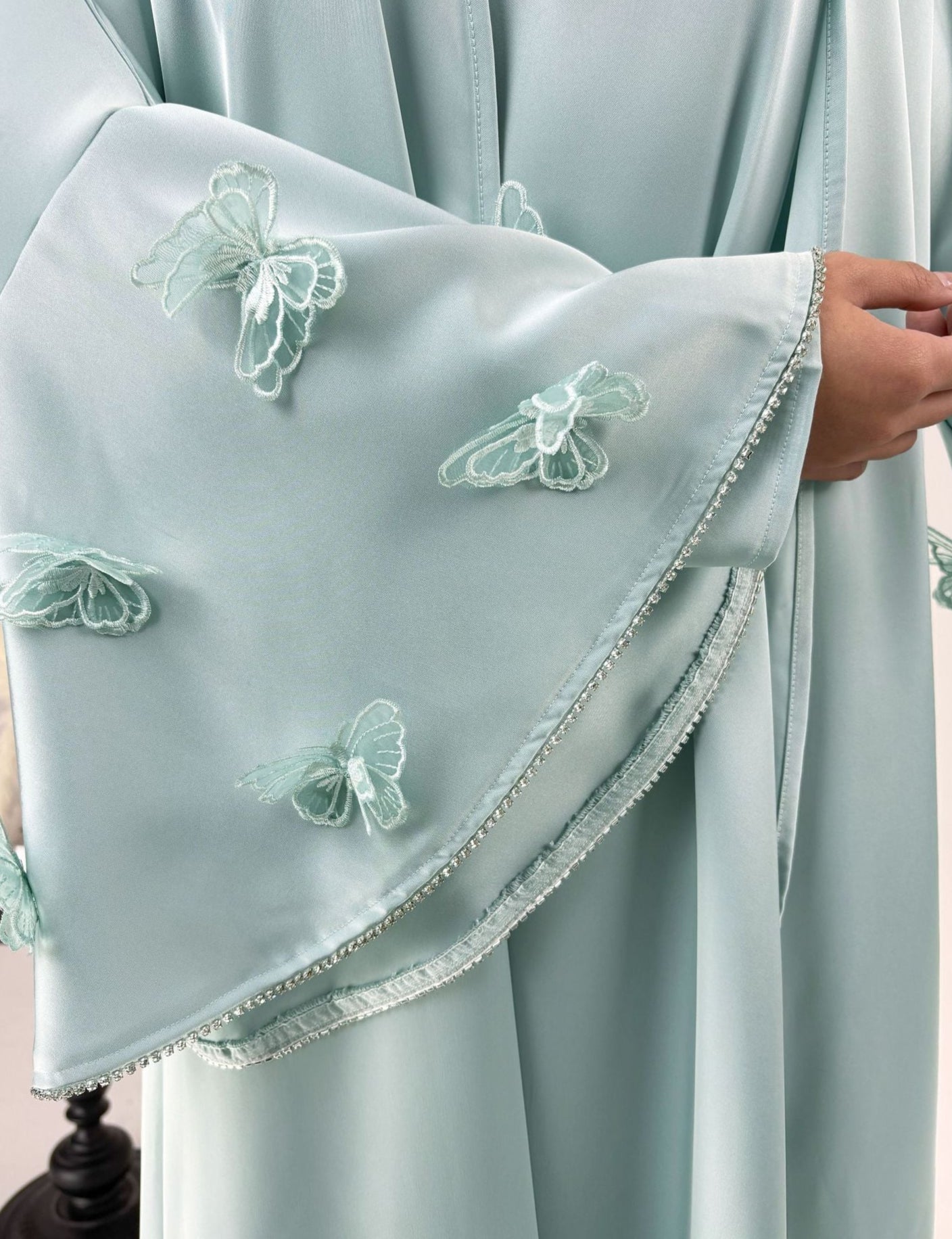 Nazia Beaded Abaya Set
