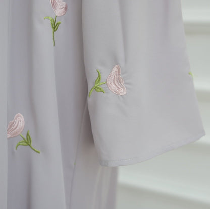 Marwa Floral Abaya & Hijab