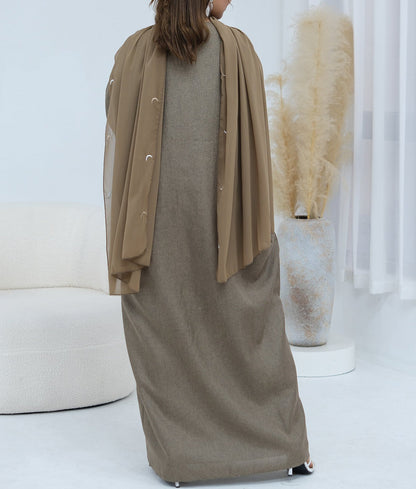 Qamar Abaya With Hijab