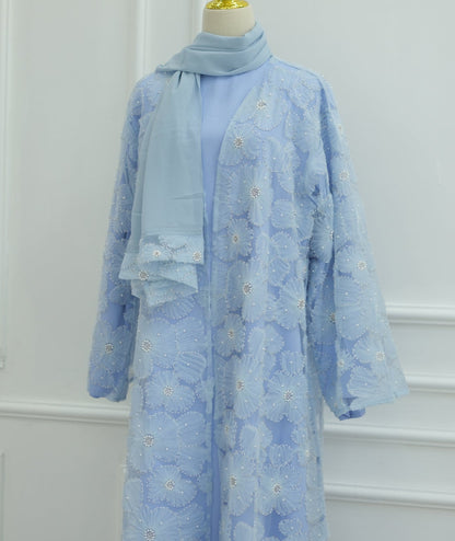 Nawra Abaya Set