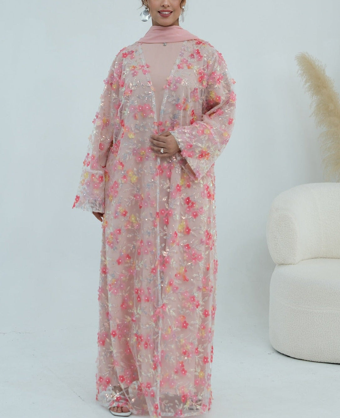 Sehra Bloom Abaya Set