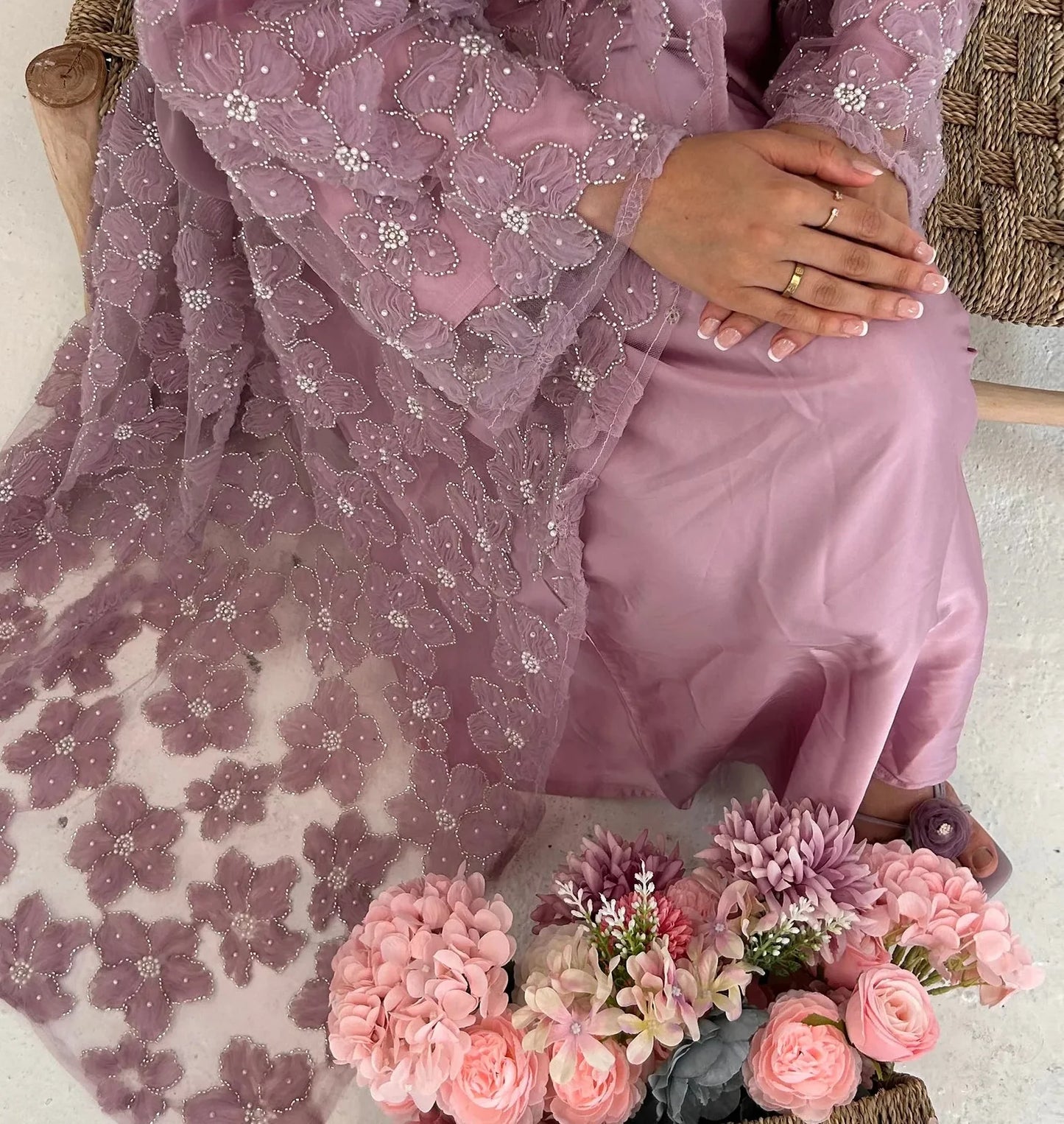 Nawra Abaya Set