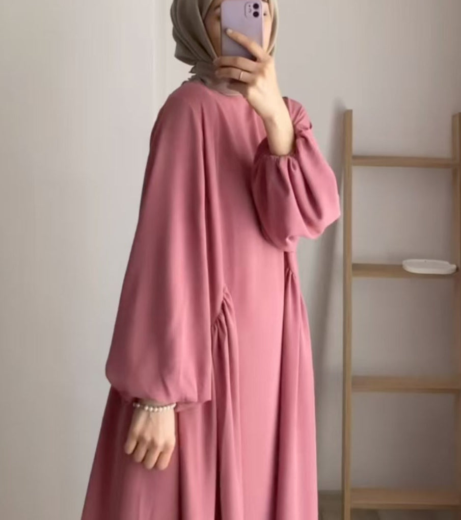 Roohani Balloon Sleeve Abaya