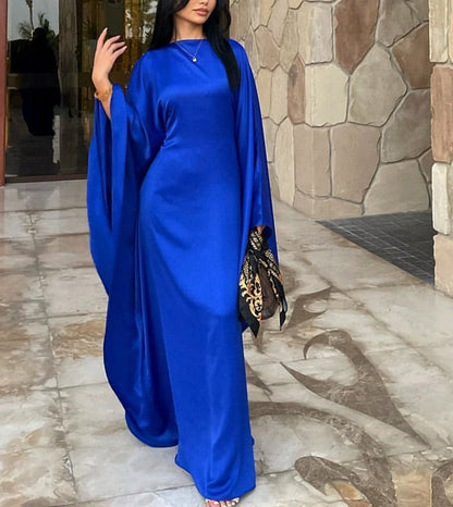 Samara Satin Butterfly Abaya-SOLD OUT