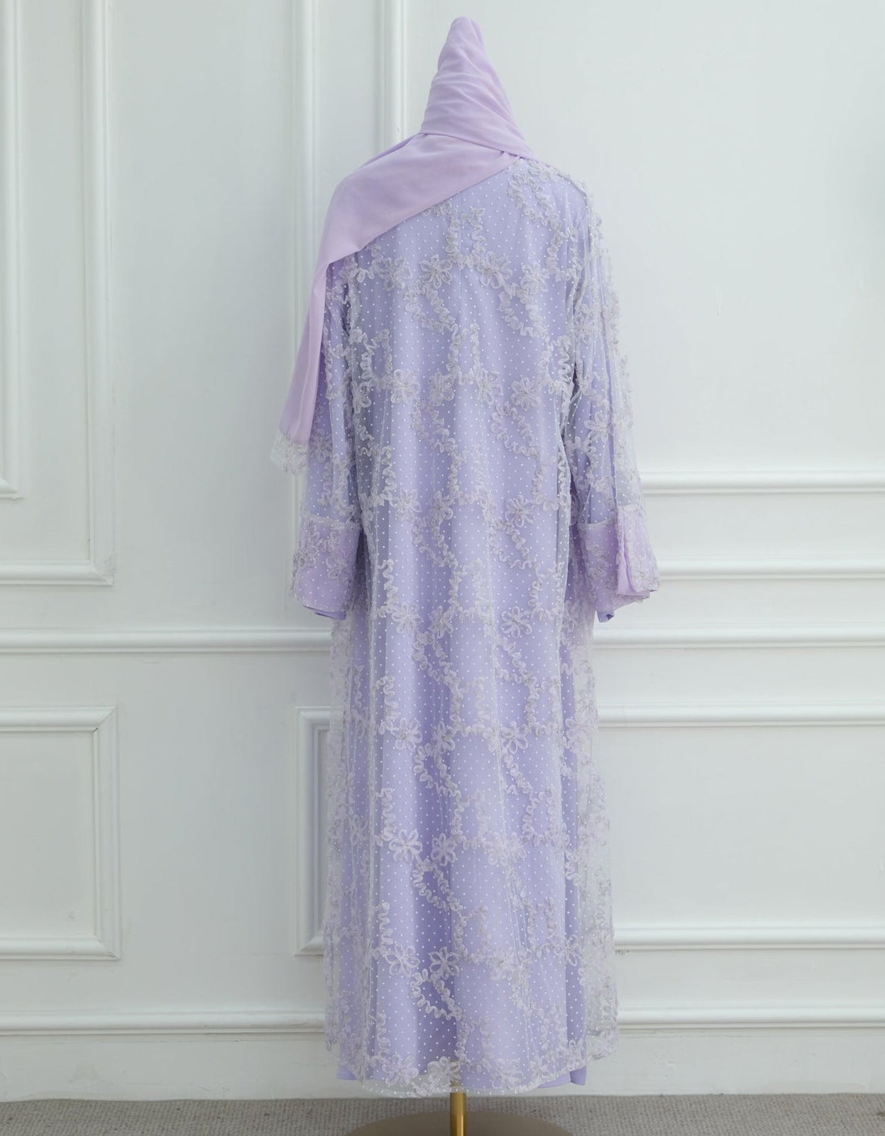 Haya Lace Abaya Set