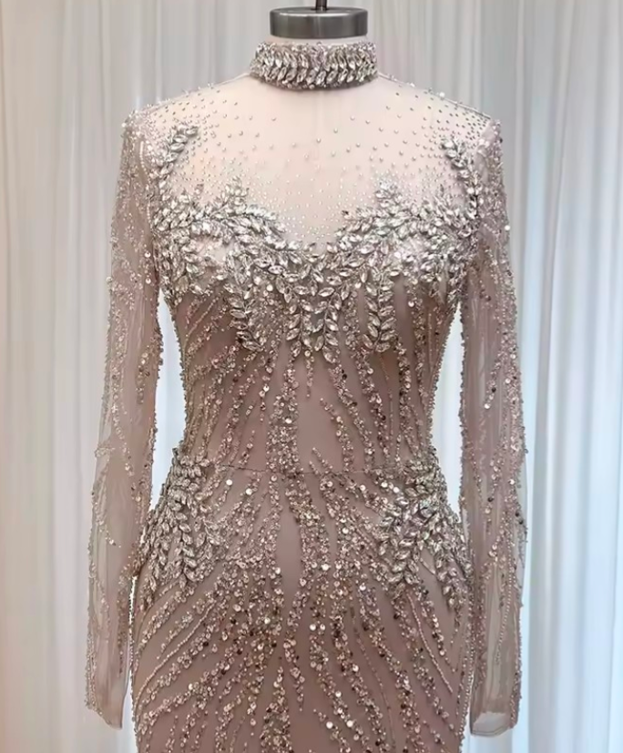 Zeyari Crystal Gown