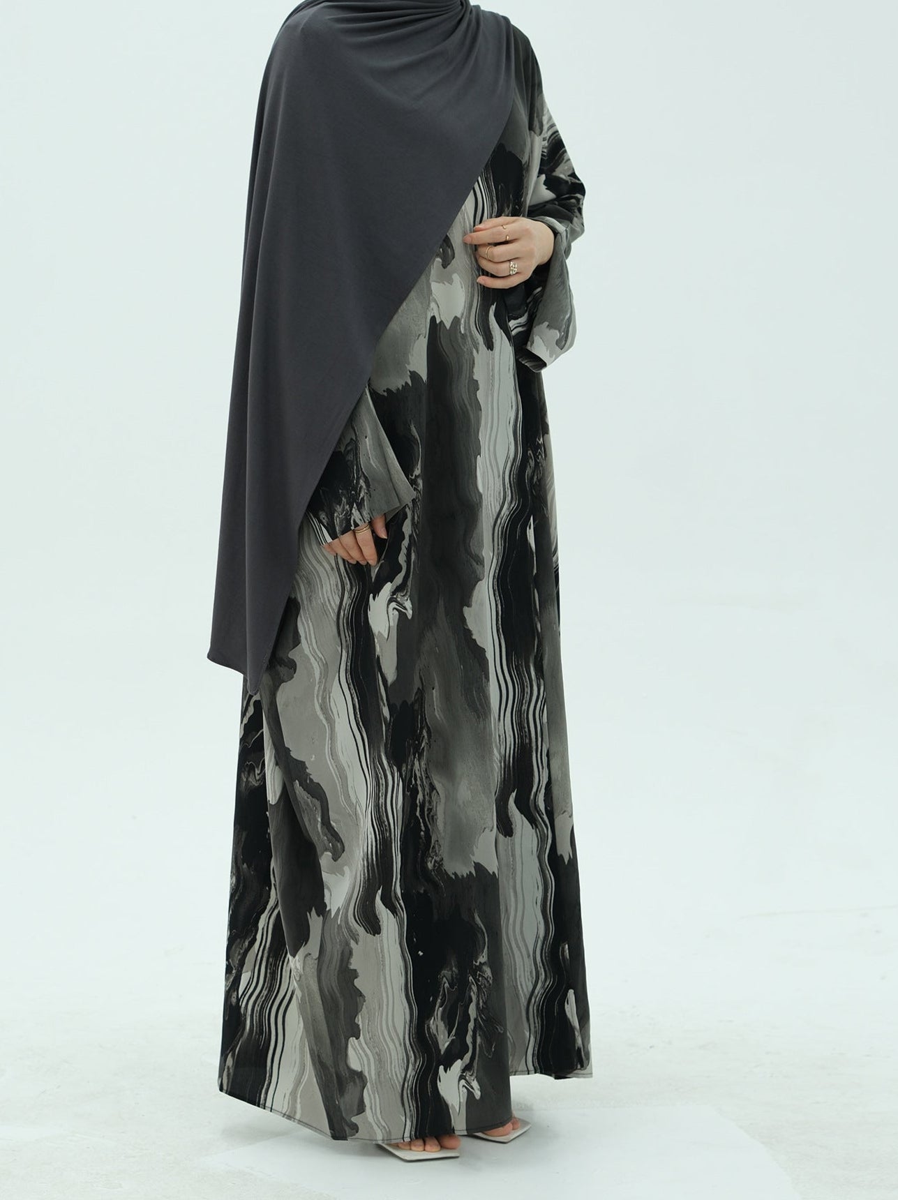 Marbella Chiffon Abaya