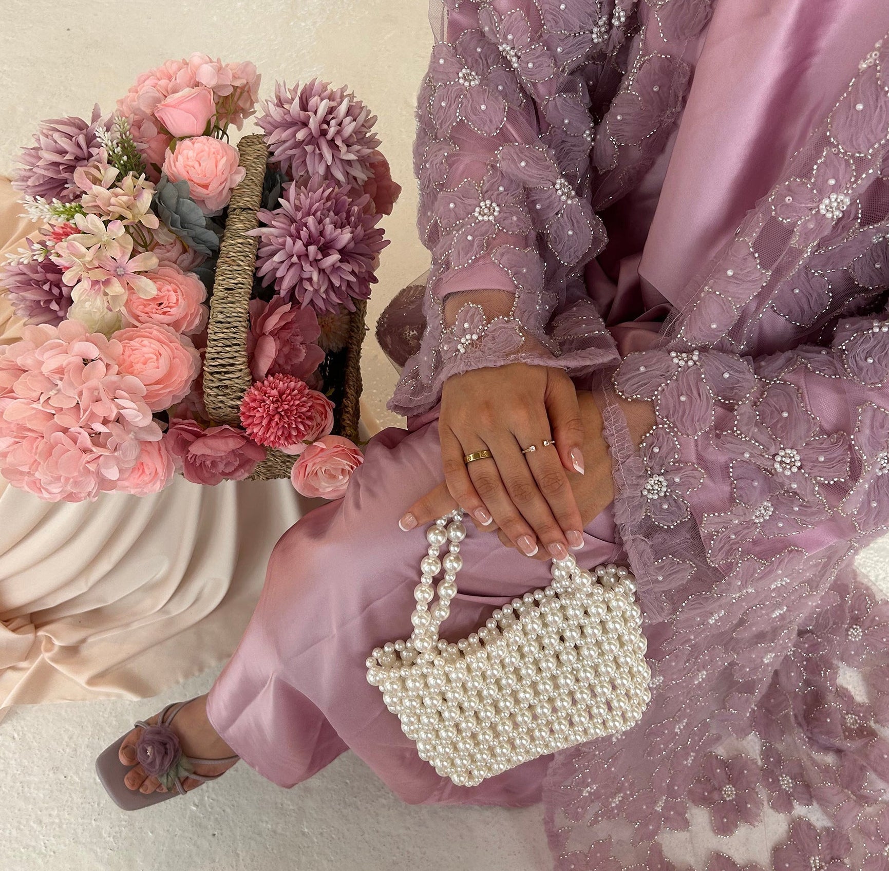 Nawra Abaya Set