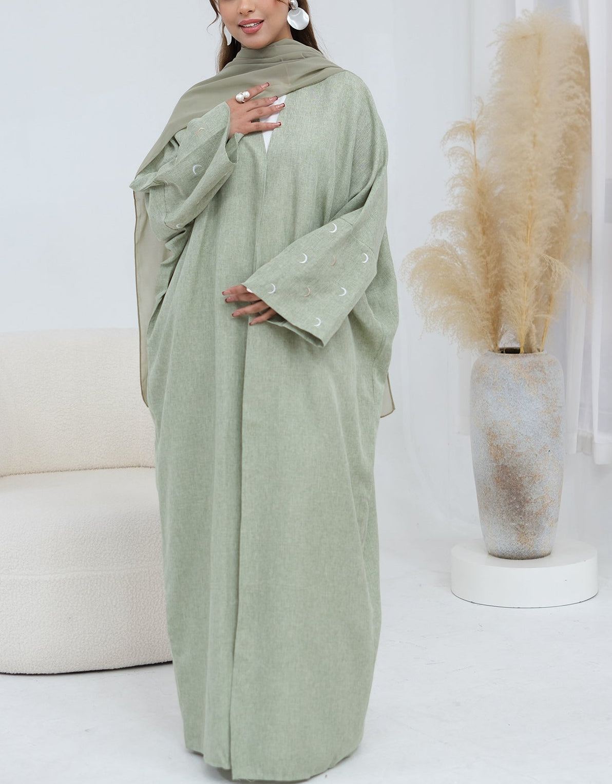 Qamar Abaya With Hijab