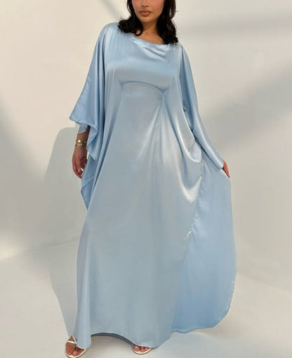 Samara Satin Butterfly Abaya-SOLD OUT
