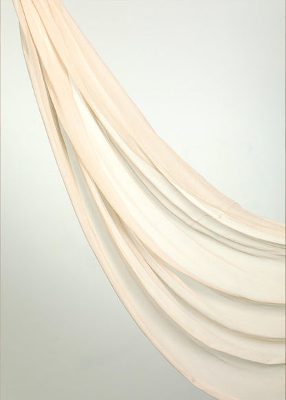 Vanilla Chiffon Silk Hijab