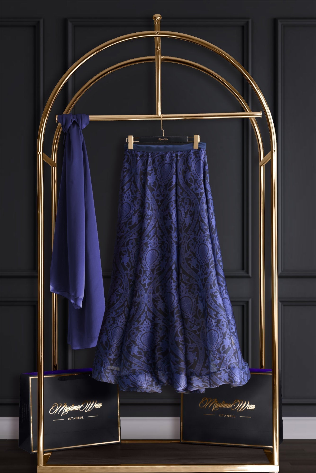 Venera Silky Chiffon Skirt