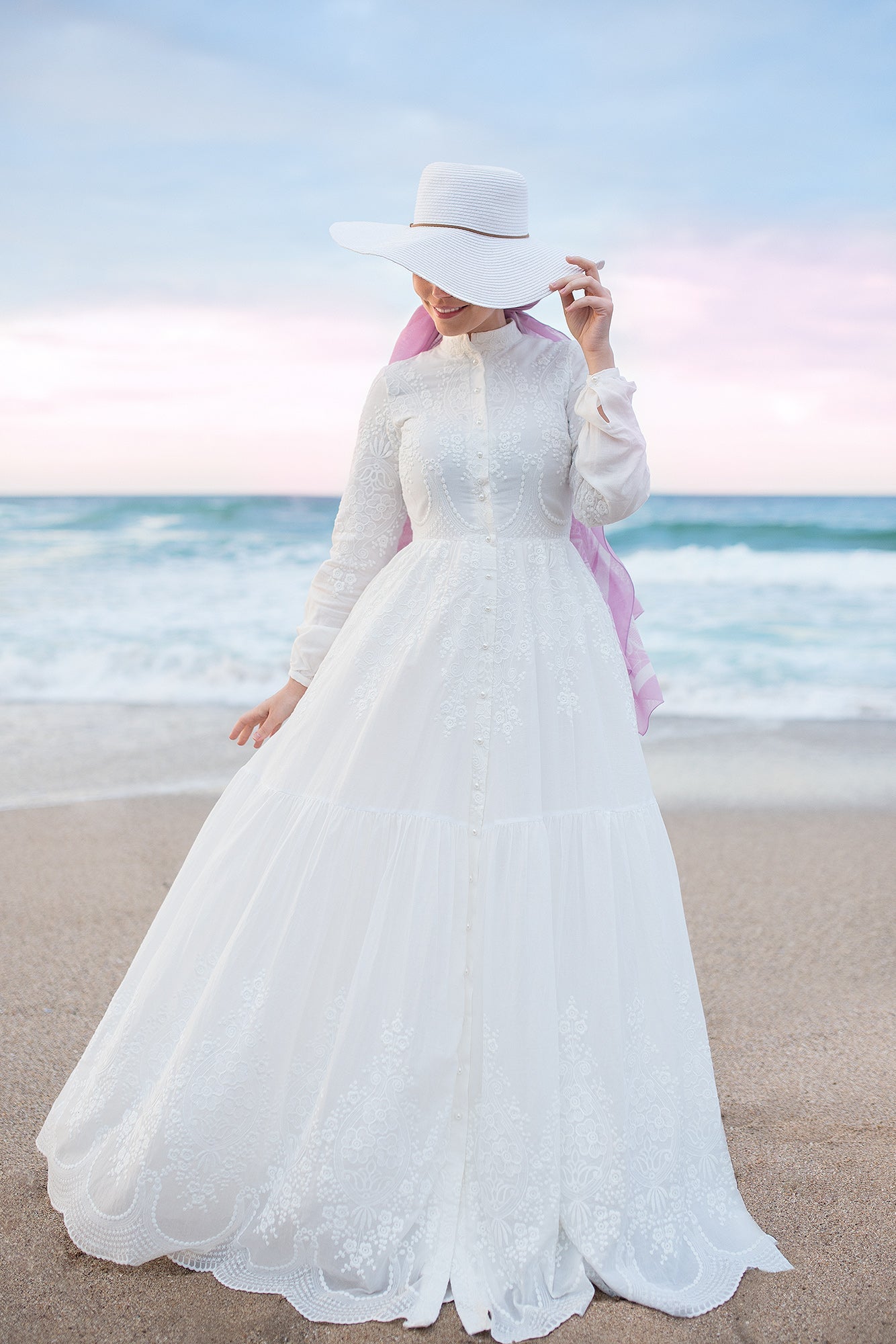 White Dream Dress Muslima Wear