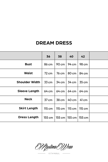 White Dream Dress Muslima Wear