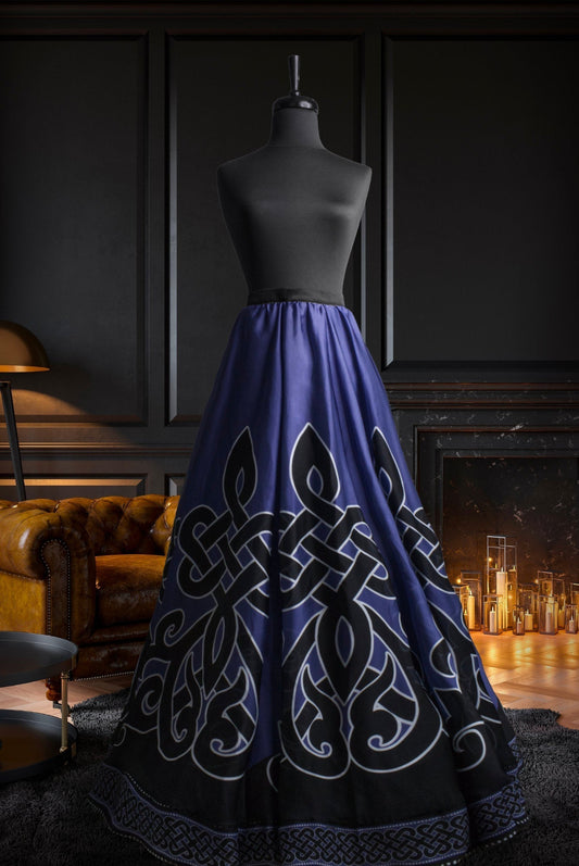 Zirve Silky Chiffon Skirt